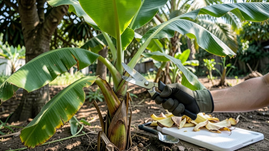 How to Prune a Banana Tree: Trim for Towering Growth Without Sacrificing Fruit