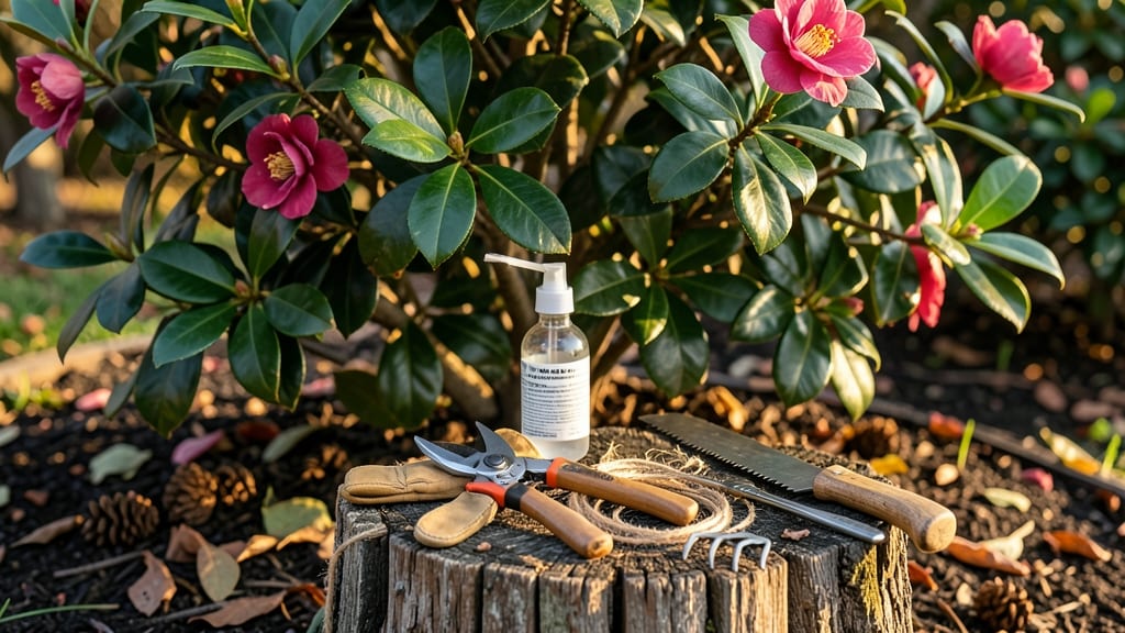Japonica Plant Pruning: Late-Winter Cuts for Year-Round Vibrancy