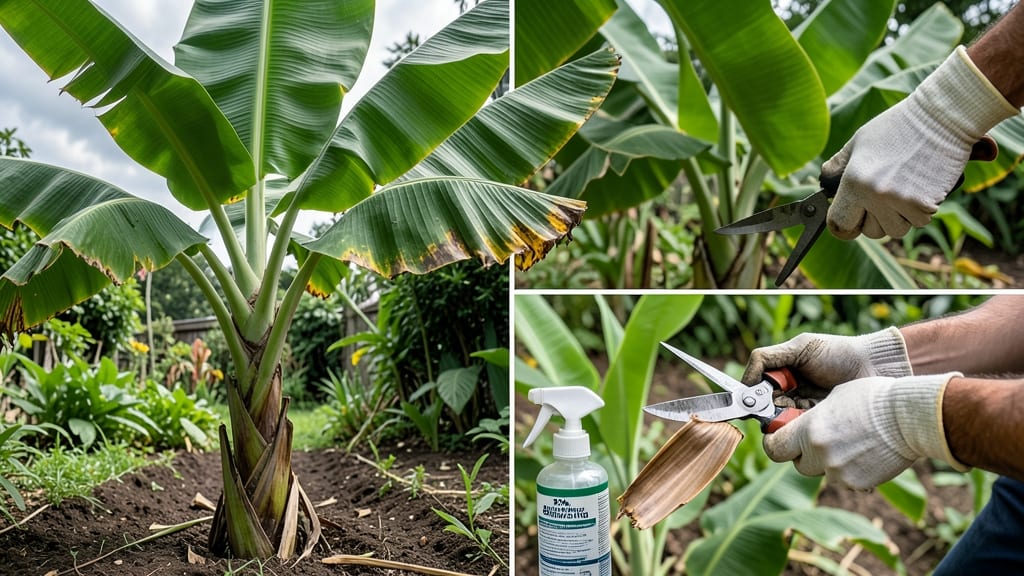 How to Prune Banana Plants: Strategic Cuts for Faster Fruit Growth