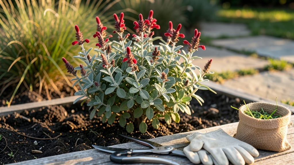 Hot Lips Salvias Pruning: Year-Round Trimming for Nonstop Blooms