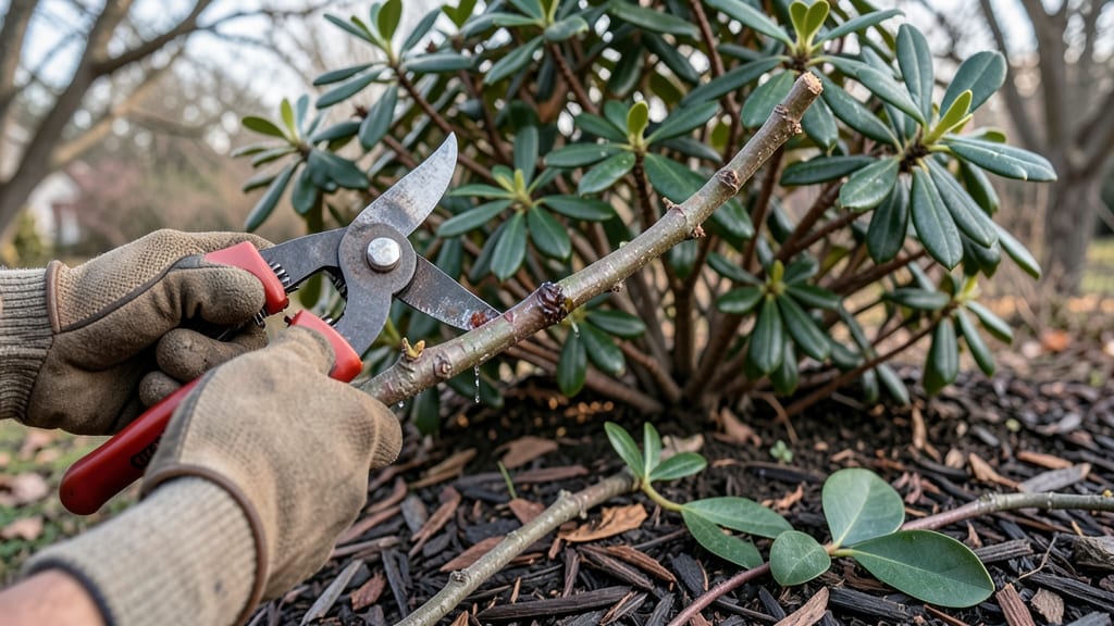 Best Time to Prune Rhododendron: Late Winter Tricks for Stronger Spring Growth