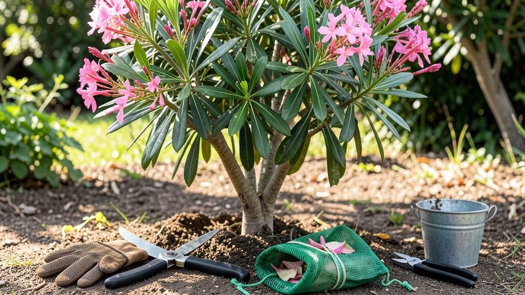 Nerium Oleander Pruning: Deadheading Boosts Blooms and Stops Seed Pods