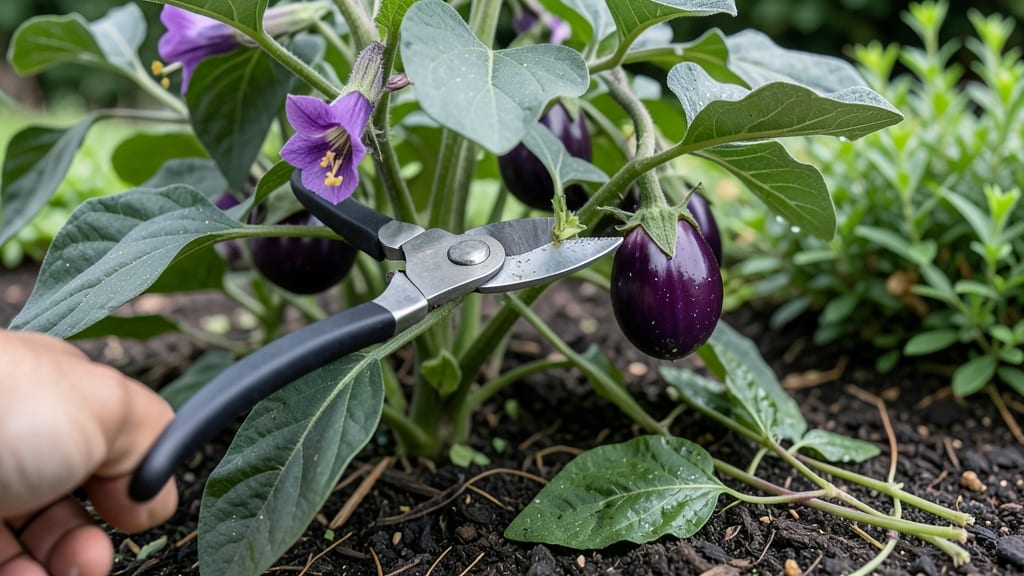 How to Prune Eggplant: Precision Cuts for Bushier Plants and More Fruit