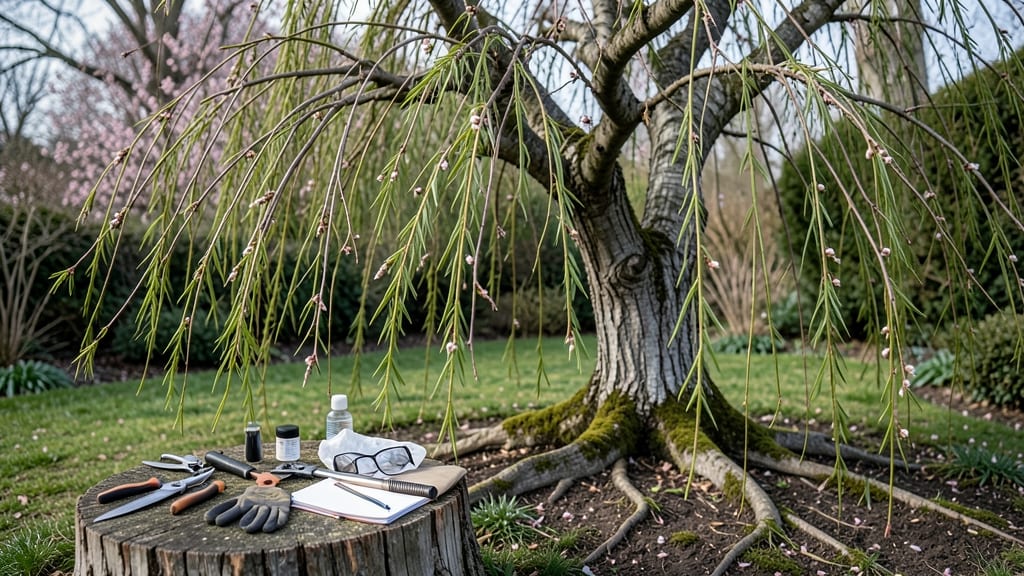 How to Prune a Weeping Cherry Tree: Late-Winter Cuts for Graceful Growth