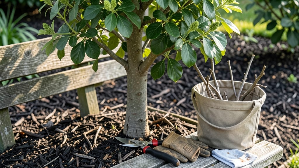 Single-Trunk Crape Myrtle Pruning: Dormant-Season Cuts for Stronger Canopy Structure