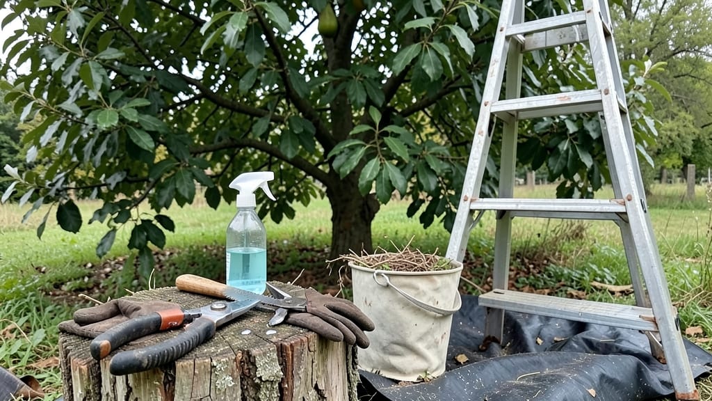 How to Prune an Overgrown Pear Tree: Late Winter Revival for Stronger Canes and Fruit